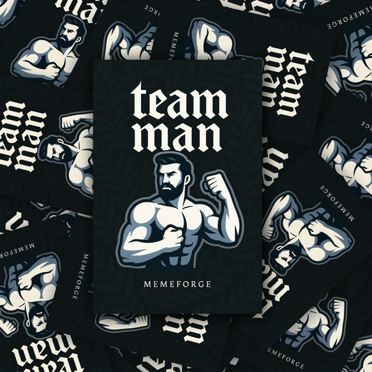Team Man Sticker